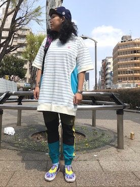 モジャ子さん(レディース・165cm)の春コーディネート