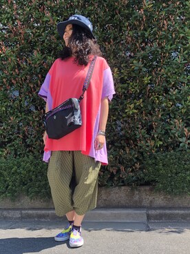 モジャ子さん(レディース・165cm)の春コーディネート