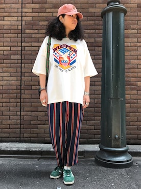 モジャ子さん(レディース・165cm)の春コーディネート