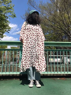 モジャ子さん（レディース・165cm）の春コーディネート