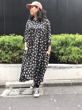 モジャ子さん(レディース・165cm)の春コーディネート