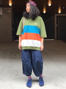 モジャ子さん(レディース・165cm)の春コーディネート