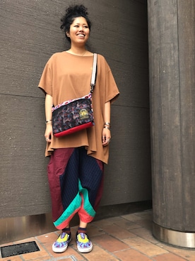 モジャ子さん（レディース・165cm）の春コーディネート