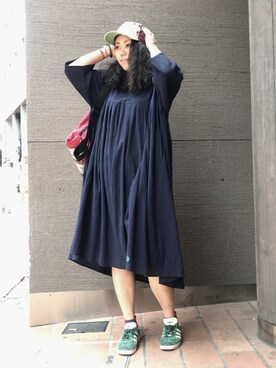 モジャ子さん（レディース・165cm）の夏コーディネート