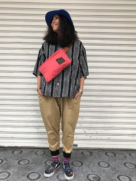 モジャ子さん（レディース・165cm）の夏コーディネート