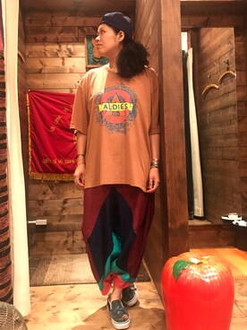 モジャ子さん(レディース・165cm)の夏コーディネート