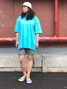 モジャ子さん(レディース・165cm)の夏コーディネート