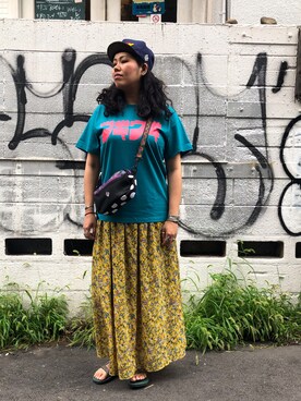 モジャ子さん(レディース・165cm)の夏コーディネート