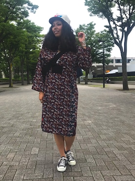 モジャ子さん（レディース・165cm）の夏コーディネート