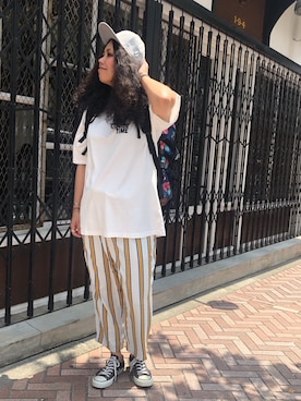 モジャ子さん（レディース・165cm）の夏コーディネート