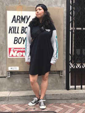 モジャ子さん（レディース・165cm）の夏コーディネート