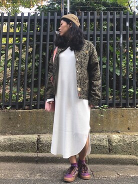 モジャ子さん（レディース・165cm）の秋コーディネート