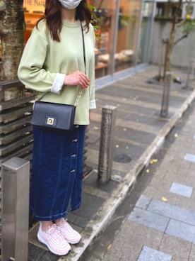 Aさん（レディース・168cm）の春コーディネート