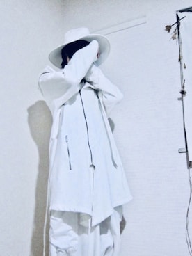 「ALBINO（アルビーノ）のアイテム（ジャケット/アウター）」を使った、schirmwolfさん（メンズ・160cm）の秋コーディネート