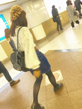 Mikiさん(レディース・158cm)の冬コーディネート