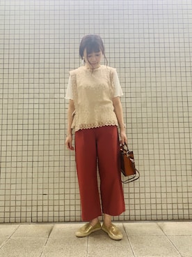 𝕞𝕒𝕞𝕖Ⓒさん（レディース・163cm）の夏コーディネート