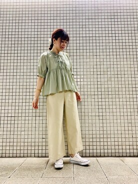 𝕞𝕒𝕞𝕖Ⓒさん（レディース・163cm）の夏コーディネート