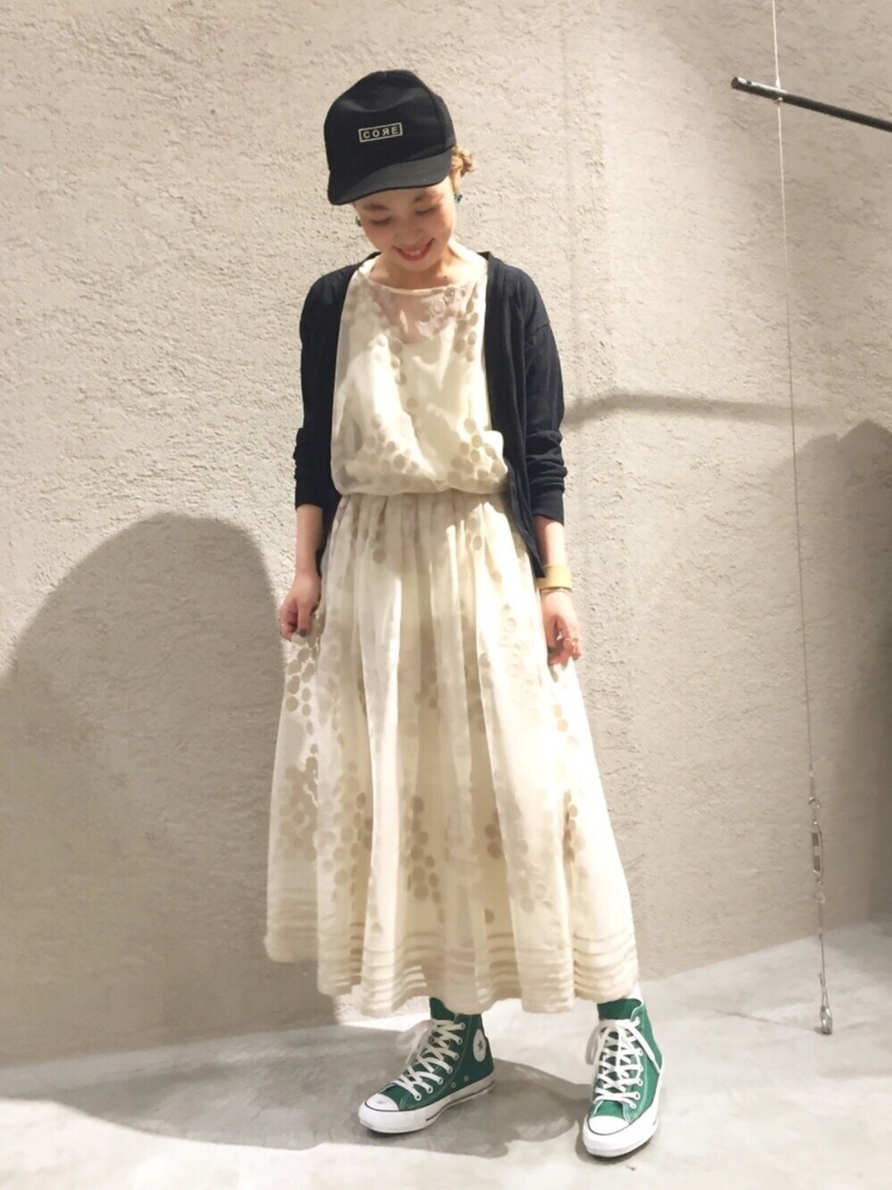 mikako (note et silence.)｜cardo fabricaのワンピースを使った  