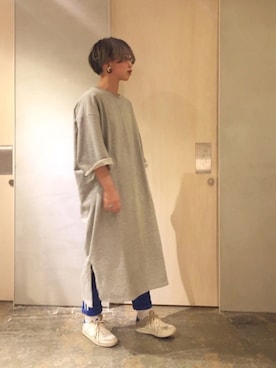 「caph（カーフ）のアイテム」を使った、mikako さん（レディース・160cm）の冬コーディネート