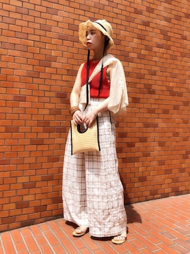 mikako さん（レディース・160cm）の夏コーディネート