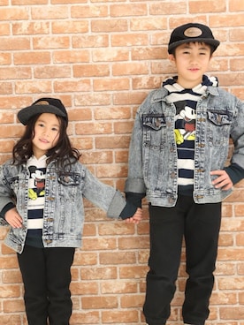 reiayaさん（キッズ・130cm）の秋コーディネート