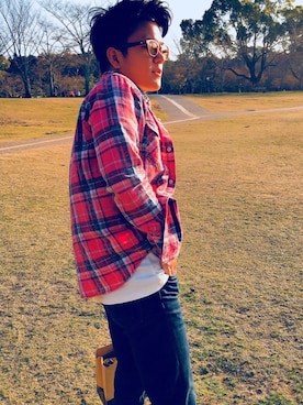 のぶさん（メンズ・168cm）の春コーディネート