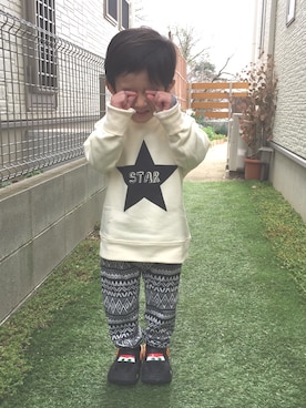 MINAくん♡さん(キッズ・90cm)の冬コーディネート