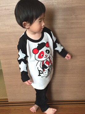 MINAくん♡さん(キッズ・90cm)の冬コーディネート