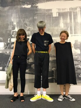 「Factor=（ファクターイコール）のアイテム（トップス）」を使った、ayumi :)さん（レディース・155cm）の夏コーディネート