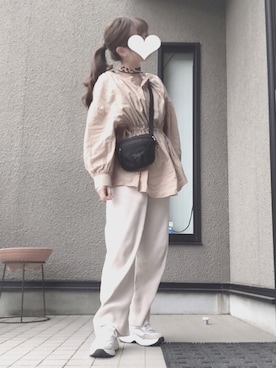 「apres jour（アプレジュール）のアイテム（財布/小物）」を使った、ｍさん（レディース・161cm）の春コーディネート
