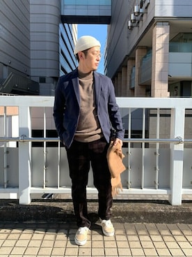 KENさん（メンズ・165cm）の冬コーディネート