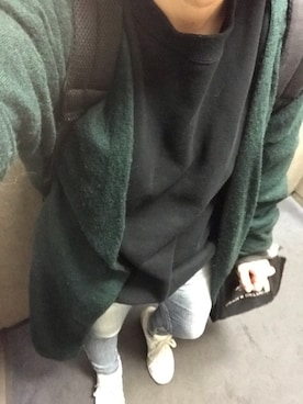 「OPENING CEREMONY（オープニングセレモニー）のアイテム（スウェット）」を使った、mana**さん（レディース・151cm）の秋コーディネート