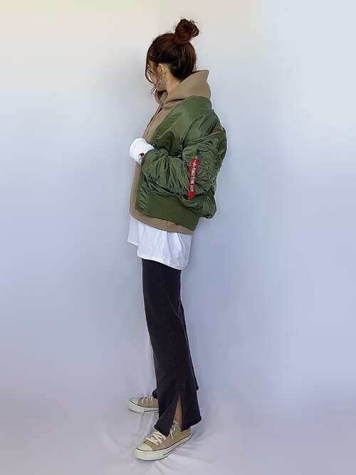 Sunさんのma 1を使ったコーディネート Zozotown