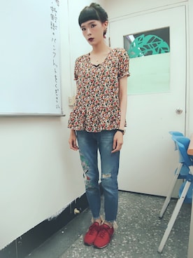 「le coq sportif」｜彤さん（レディース・168cm）の春コーディネート
