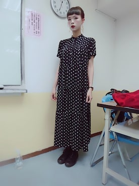 「水着」｜「アイテム（ワンピース/ドレス）」を使った、彤さん（レディース・168cm）の夏コーディネート