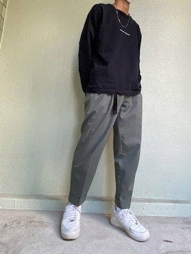 たかさん（メンズ・172cm）の春コーディネート