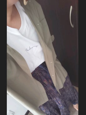 「OZOC（オゾック）のアイテム（トートバッグ）」を使った、たんままさん（レディース・152cm）の春コーディネート