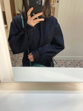 「CLANE（クラネ）のアイテム（オールインワン・サロペット）」を使った、雪さん（レディース・159cm）の春コーディネート