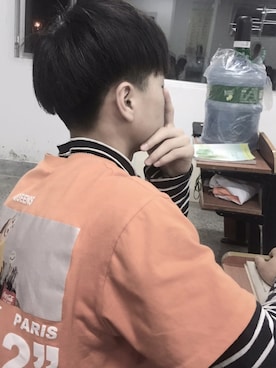 「A（エィス）のアイテム」を使った、挽风港湾さん（メンズ・165cm）の春コーディネート