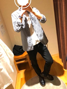 「げんじ」｜nakayouさん（メンズ・177cm）の秋コーディネート