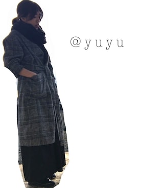 「HARE（ハレ）のアイテム（その他アウター）」を使った、ゆゆさん（レディース・160cm）の秋コーディネート