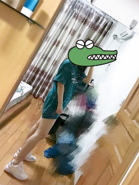 「アイテム（ジャージ）」を使った、十六さん（レディース・158cm・10代）の夏コーディネート