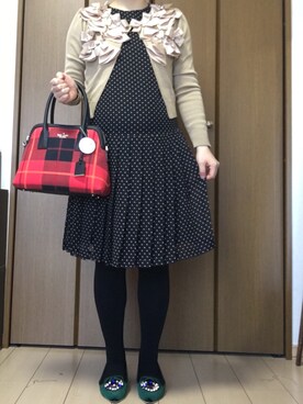 m!u.さん（レディース・153cm）の冬コーディネート