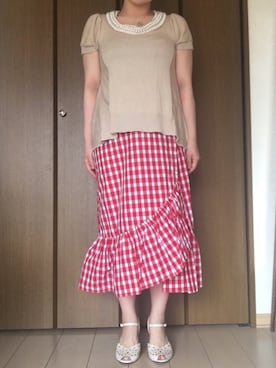 m!u.さん（レディース・153cm）の夏コーディネート