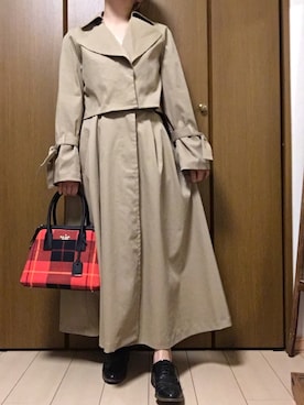 「tocco（トッコ）のアイテム（シューズ）」を使った、m!u.さん（レディース・153cm）の秋コーディネート