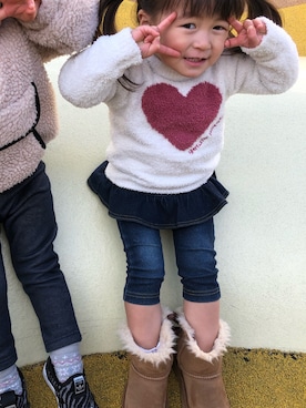 mapoさん（キッズ・80cm）の冬コーディネート