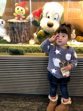 mapoさん（キッズ・80cm）の冬コーディネート