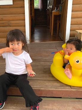 mapoさん（キッズ・90cm）の秋コーディネート