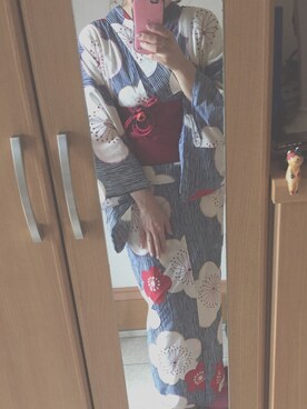「アイテム（浴衣）」を使った、なつみるくさん（レディース・158cm・20代）の夏コーディネート