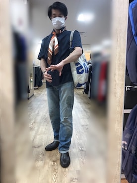 「リーバイス501」｜「アイテム（その他）」を使った、kenkenさん（メンズ・165cm）の夏コーディネート